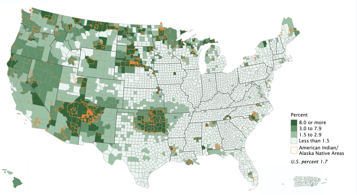 US Census AIAN Summary 2010