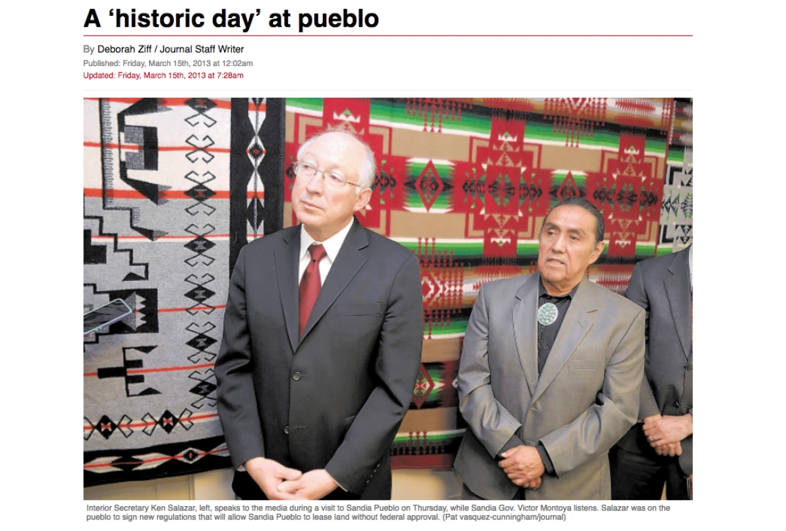 A â€˜historic dayâ€™ at pueblo