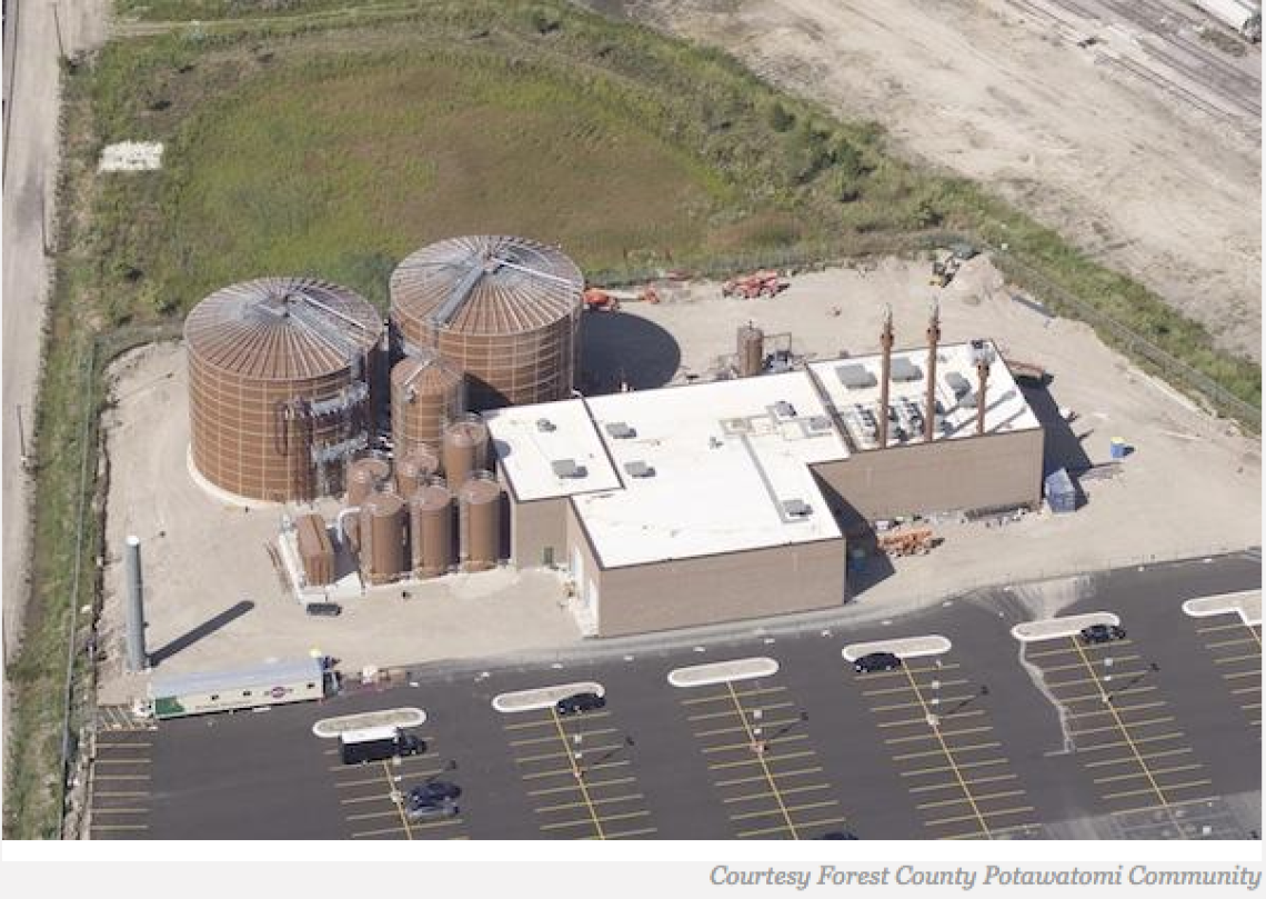 Potawatomi $20 Million Feedstock-to-Energy Conversion Plant Becomes Reality