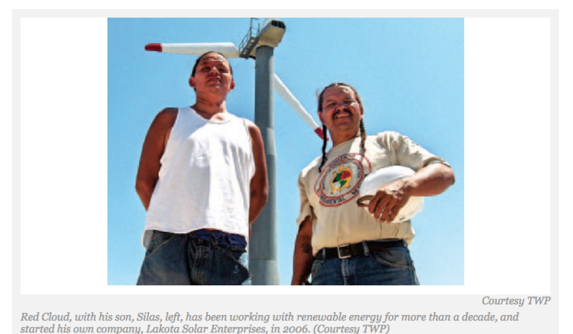 Henry Red Cloud Leads the Renewable-Energy Charge at Pine Ridge